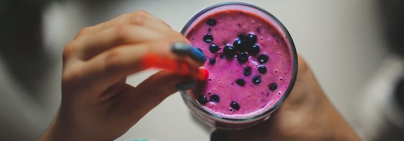 Antioxidant Blueberry Smoothie