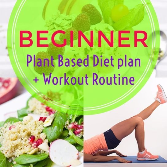 1 Month Meal Workout Plan for Beginners Plant BasedShape com